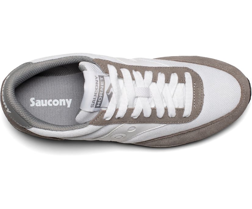 Saucony Hornet Women's Originals White / Grey | Canada 018KORI